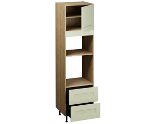 Single Oven Microwave with Drawers (2150 x 600)