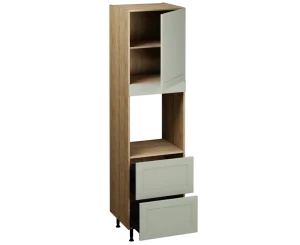 Single Oven Unit with Drawers (2150 x 600)