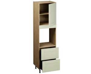 Single Oven Unit with Drawers (2150 x 600)