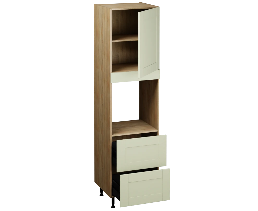 Single Oven Unit with Drawers (2150 x 600)