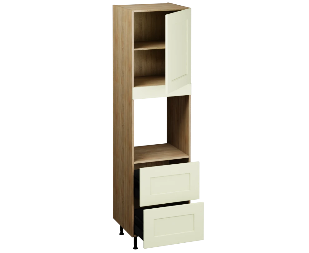 Single Oven Unit with Drawers (2150 x 600)