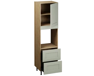 Single Oven Unit with Drawers (2150 x 600)