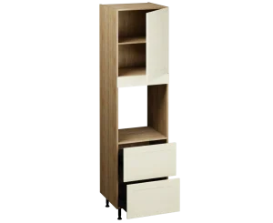 Single Oven Unit with Drawers (2150 x 600)