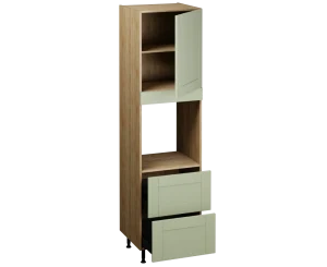 Single Oven Unit with Drawers (2150 x 600)