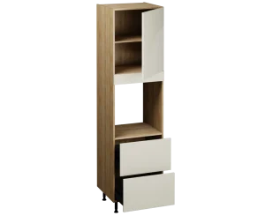 Single Oven Unit with Drawers (2150 x 600)