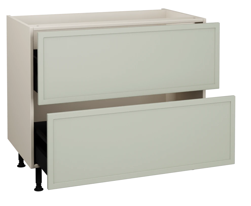1000 2 Drawer Base