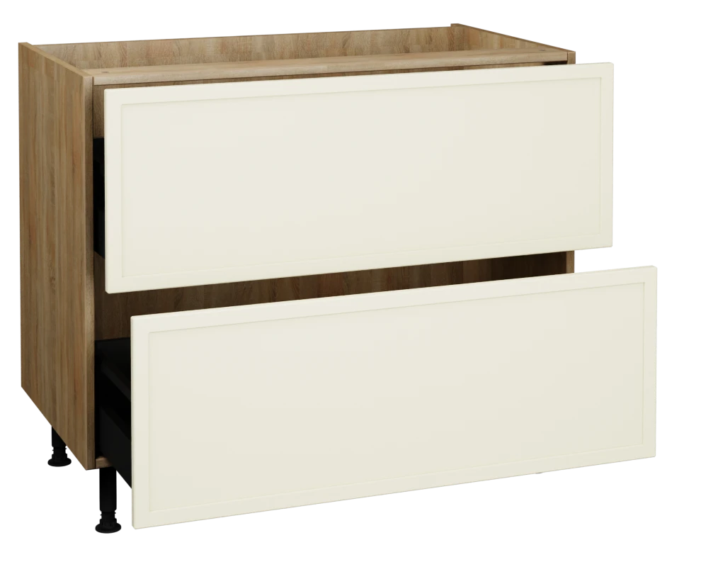 1000 2 Drawer Base