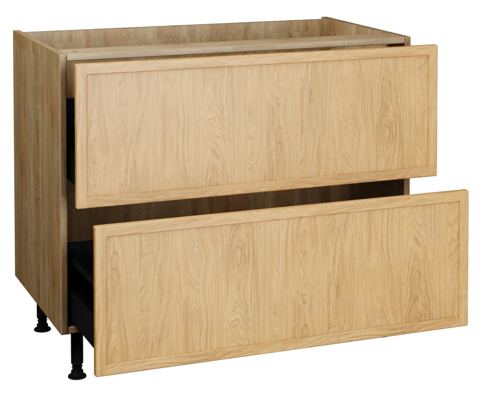 1000 2 Drawer Base
