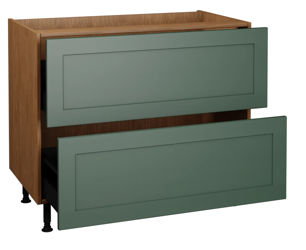 1000 2 Drawer Base