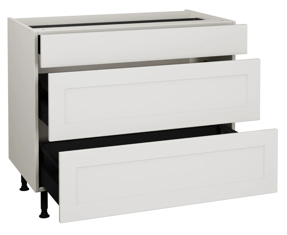 1000 3 Drawer Base