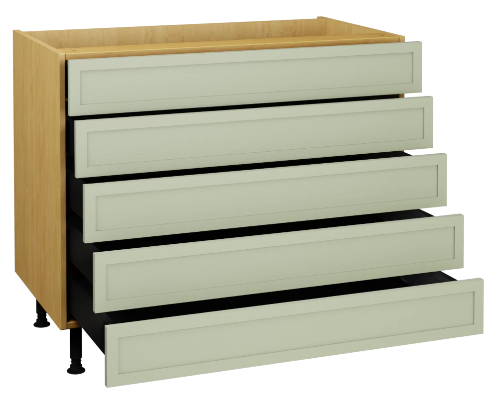 1000 5 Drawer Base