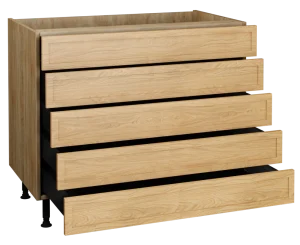 1000 5 Drawer Base