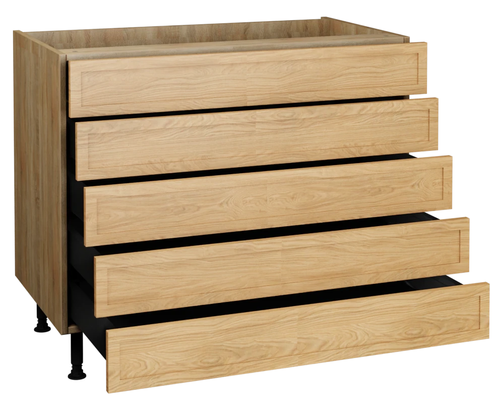 1000 5 Drawer Base