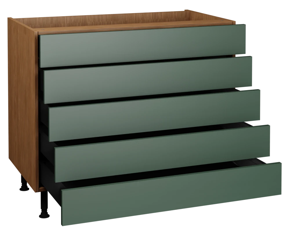 1000 5 Drawer Base