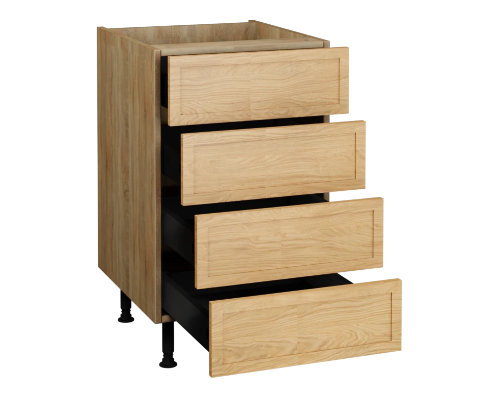 500 4 Drawer Base