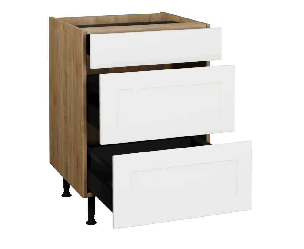 600 3 Drawer Base