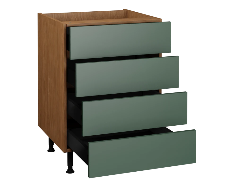 600 4 Drawer base