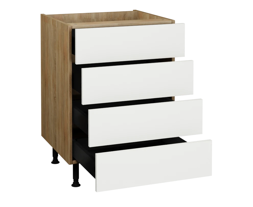 600 4 Drawer base