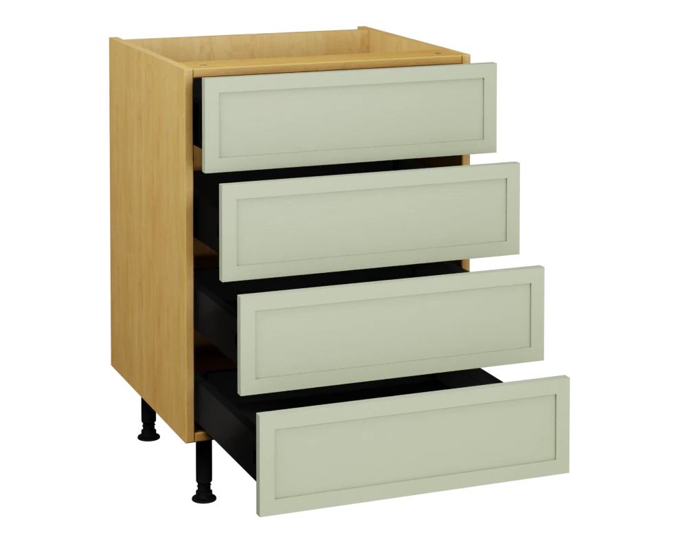 600 4 Drawer base
