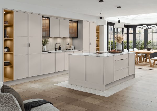 Regent Taupe Painted Kitchen Doors
