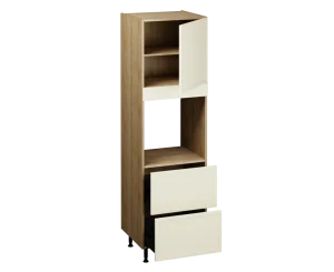 Single Oven Unit with Drawers