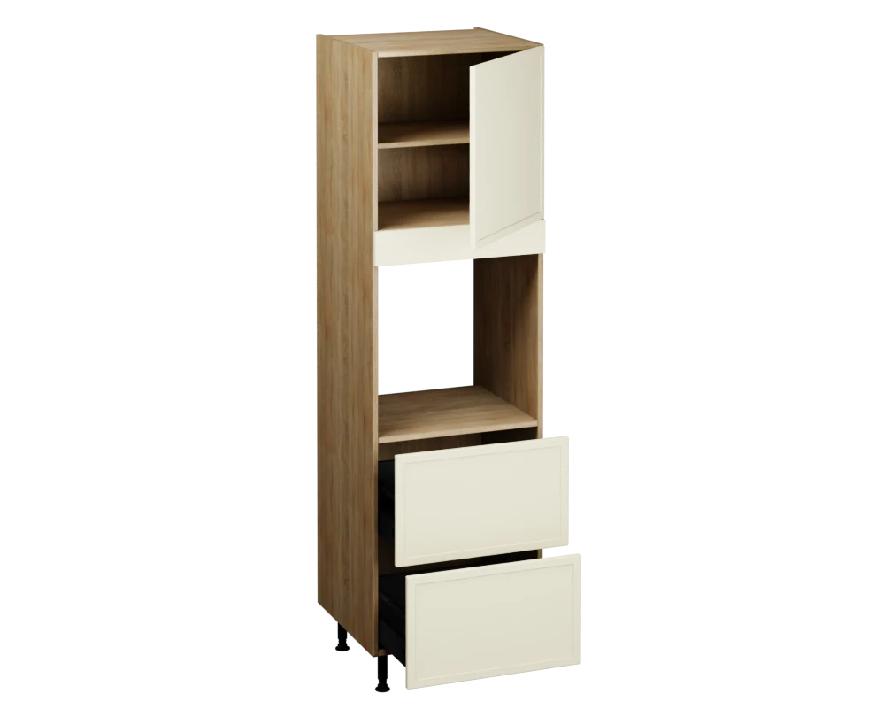 Single Oven Unit with Drawers