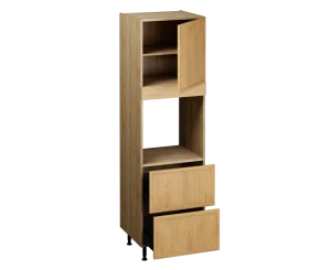 Single Oven Unit with Drawers