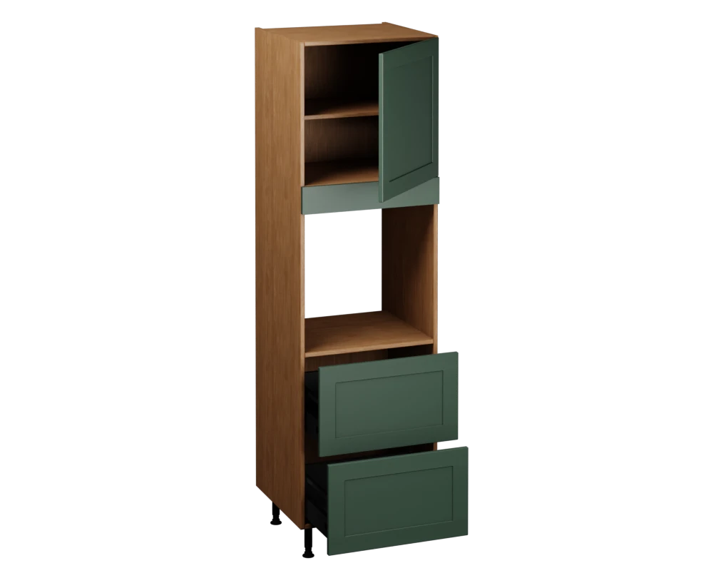 Single Oven Unit with Drawers