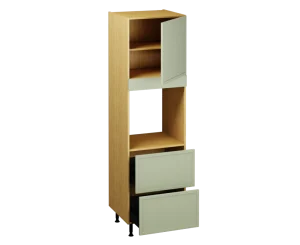 Single Oven Unit with Drawers