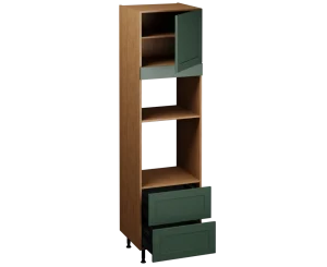 Single Oven Microwave with Drawers (2150 x 600)