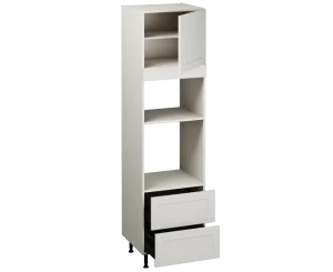 Single Oven Microwave with Drawers (2150 x 600)