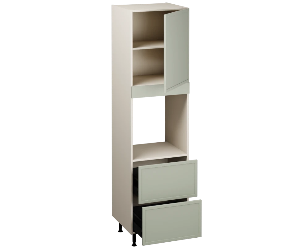 Single Oven Unit with Drawers (2150 x 600)