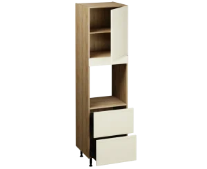 Single Oven Unit with Drawers (2150 x 600)