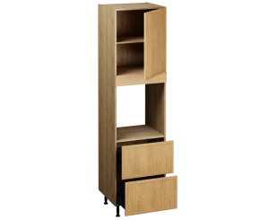 Single Oven Unit with Drawers (2150 x 600)