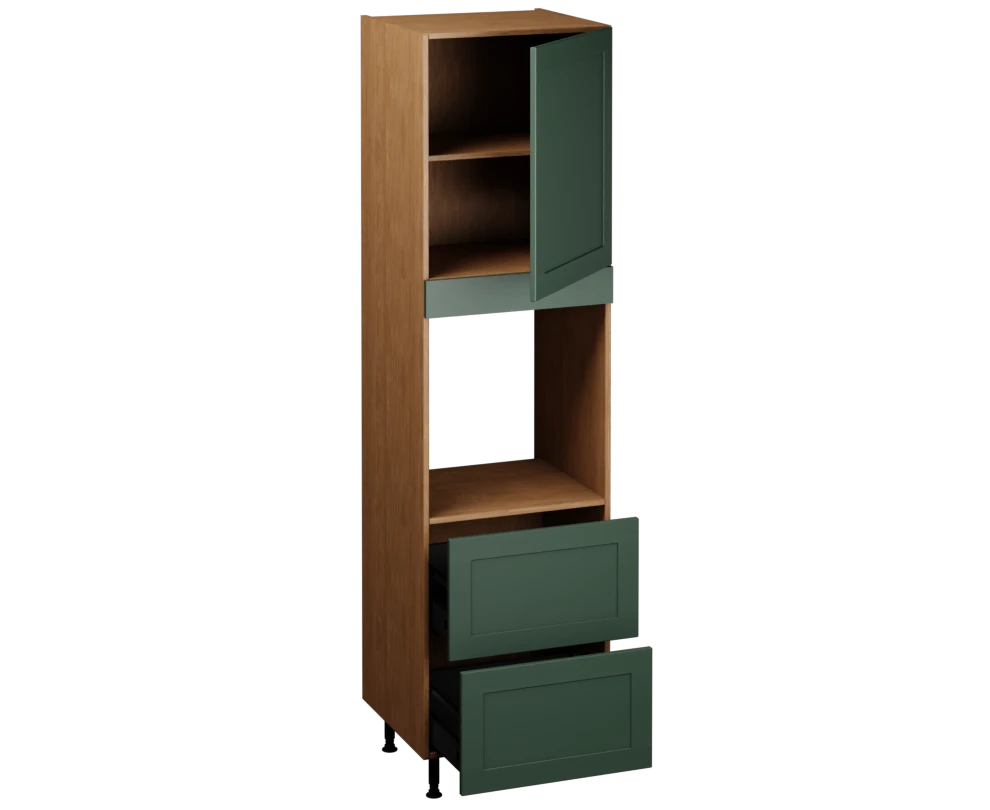 Single Oven Unit with Drawers (2150 x 600)