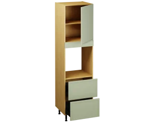 Single Oven Unit with Drawers (2150 x 600)