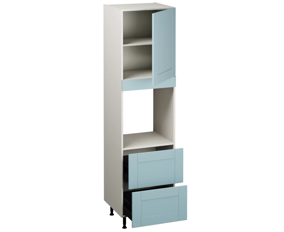 Single Oven Unit with Drawers (2150 x 600)