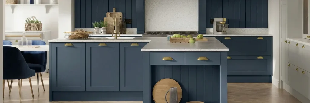 Marine Clifden Smooth Shaker Kitchen Doors