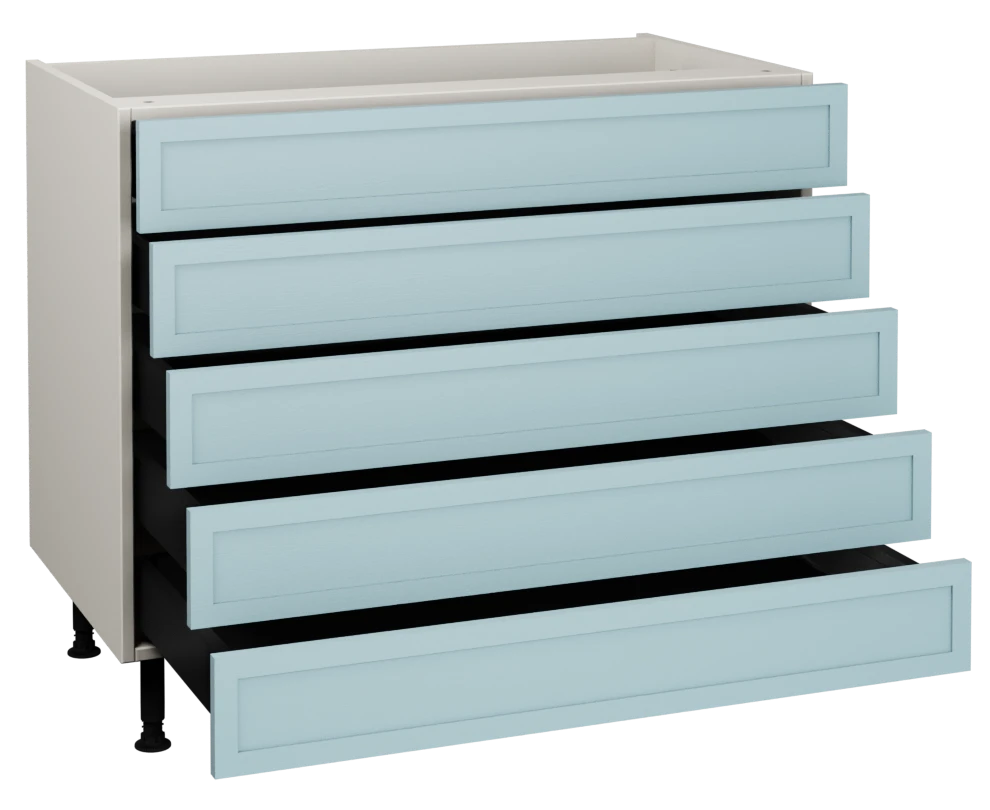 1000 5 Drawer Base