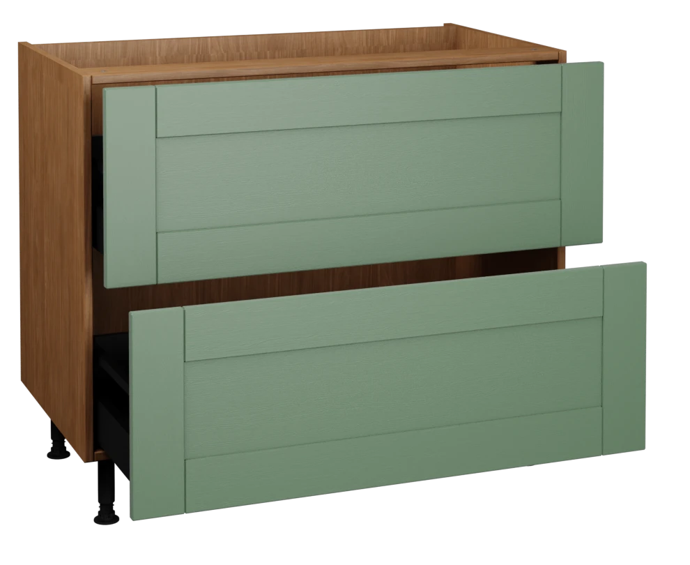 1000 2 Drawer Base