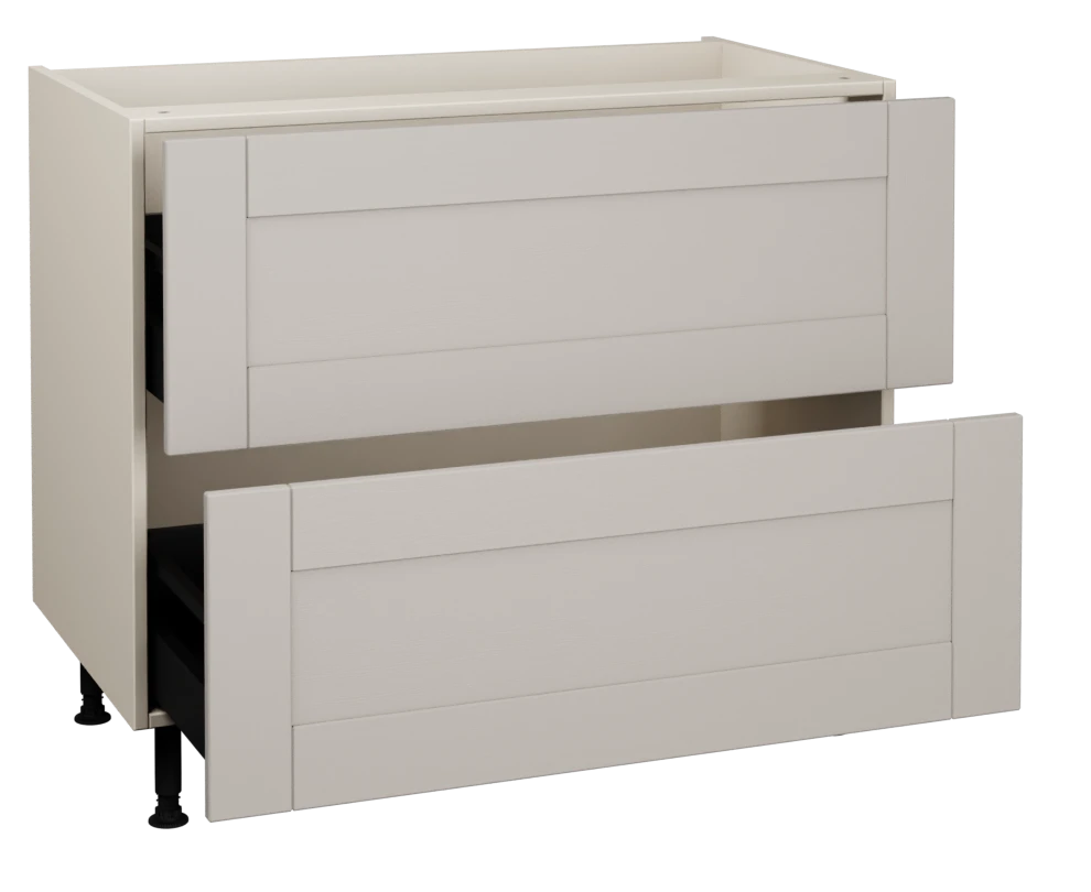 1000 2 Drawer Base