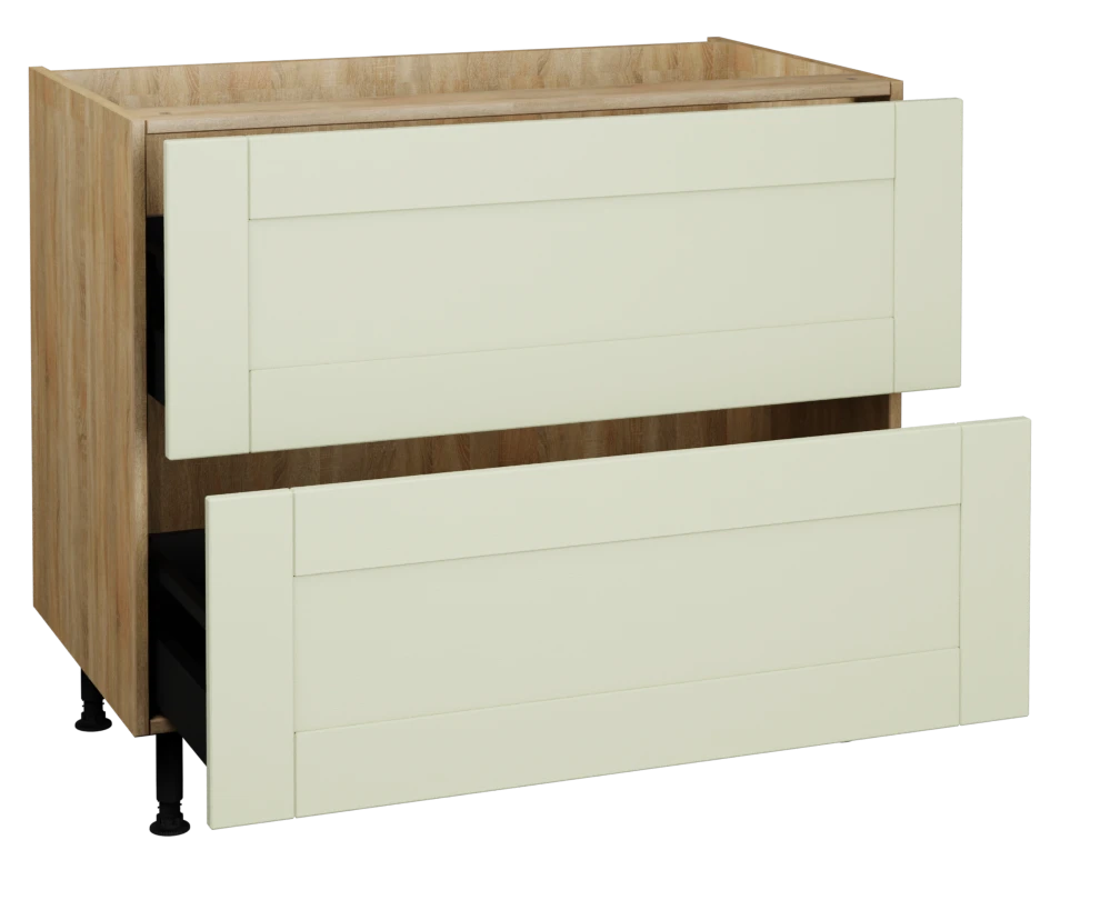 1000 2 Drawer Base