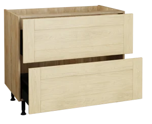 1000 2 Drawer Base