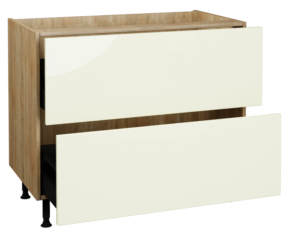 1000 2 Drawer Base