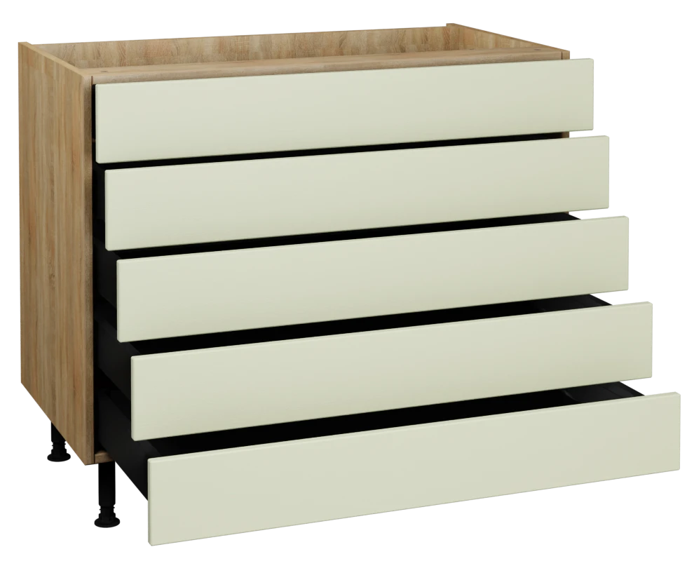 1000 5 Drawer Base