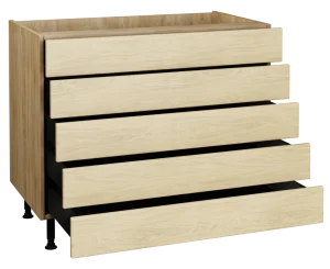 1000 5 Drawer Base