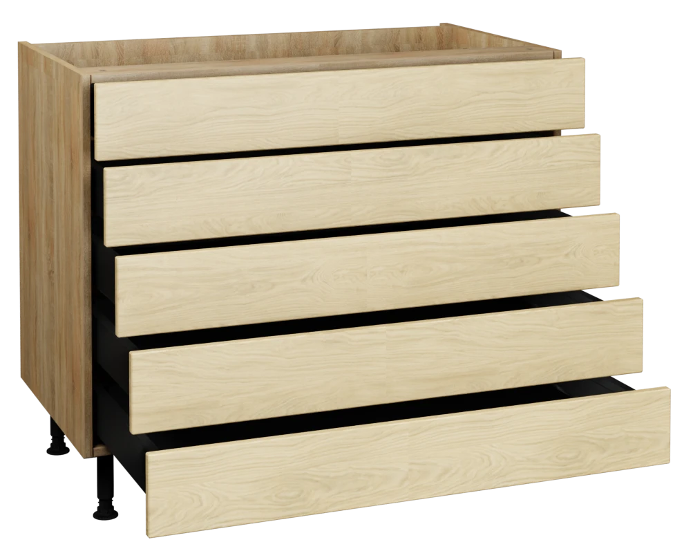 1000 5 Drawer Base
