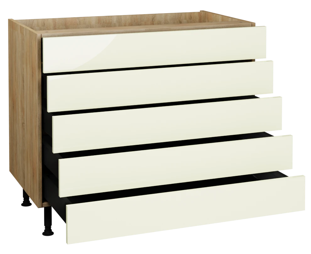 1000 5 Drawer Base