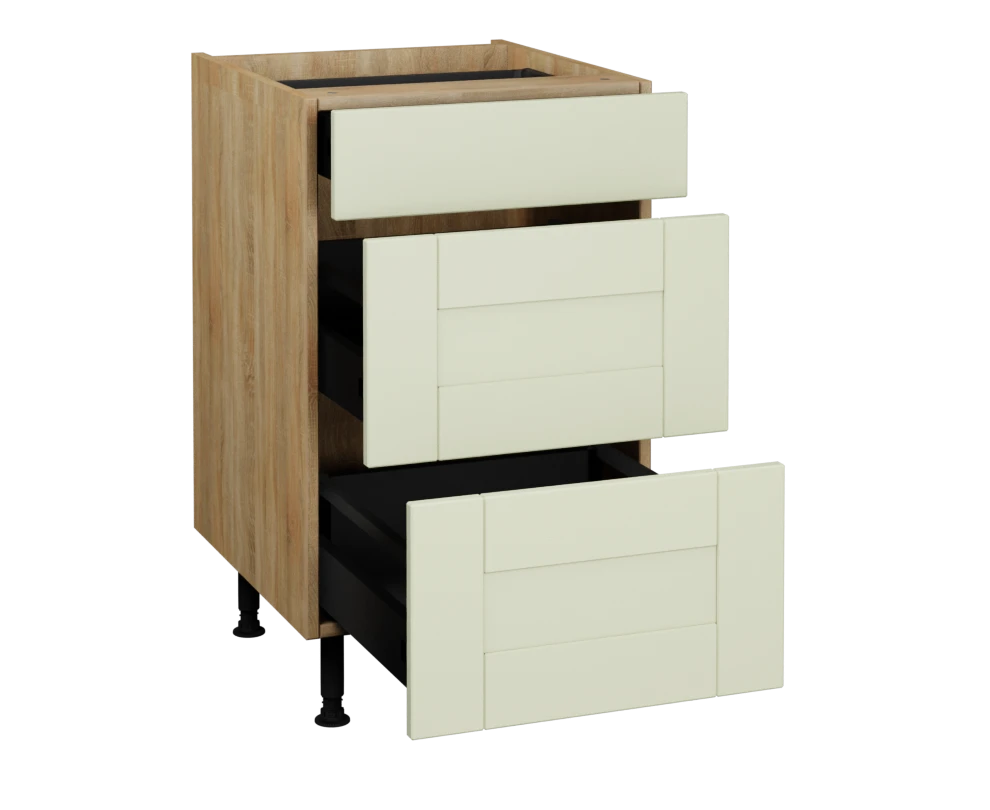 500 3 Drawer Base
