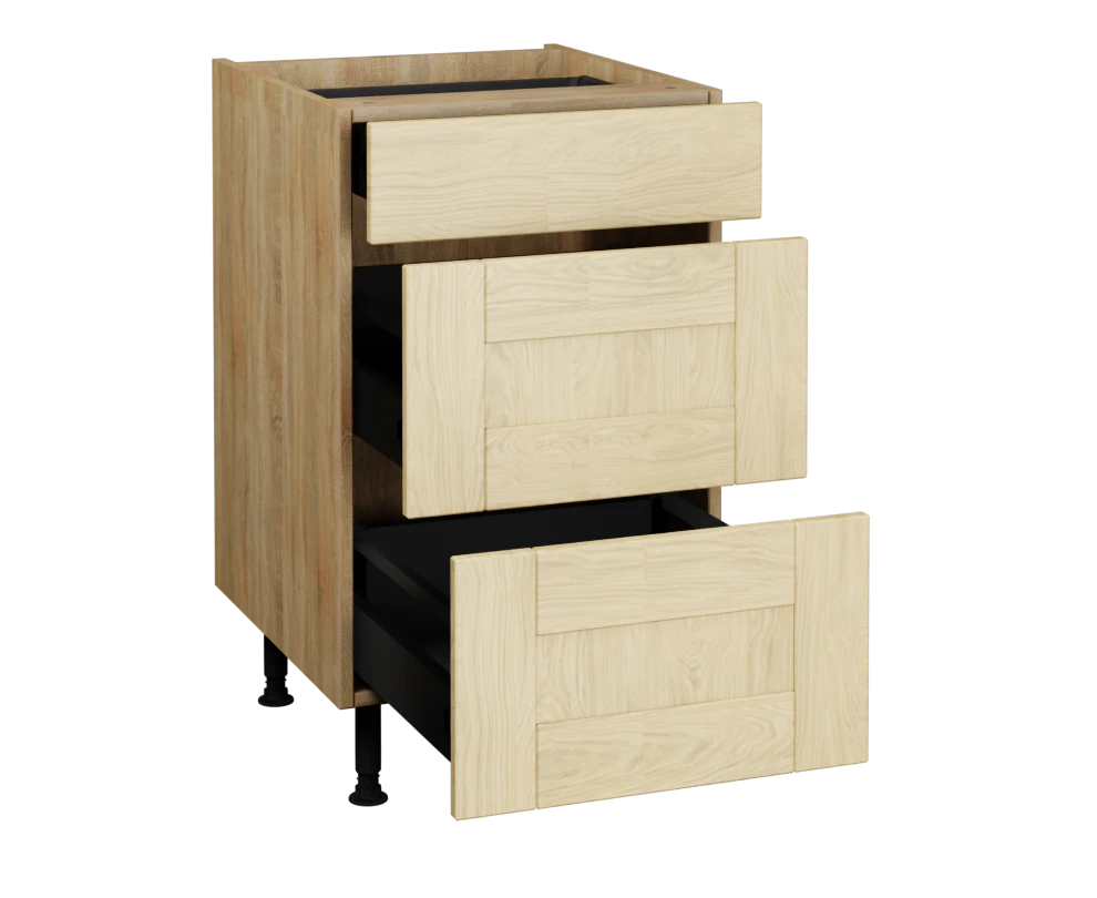 500 3 Drawer Base